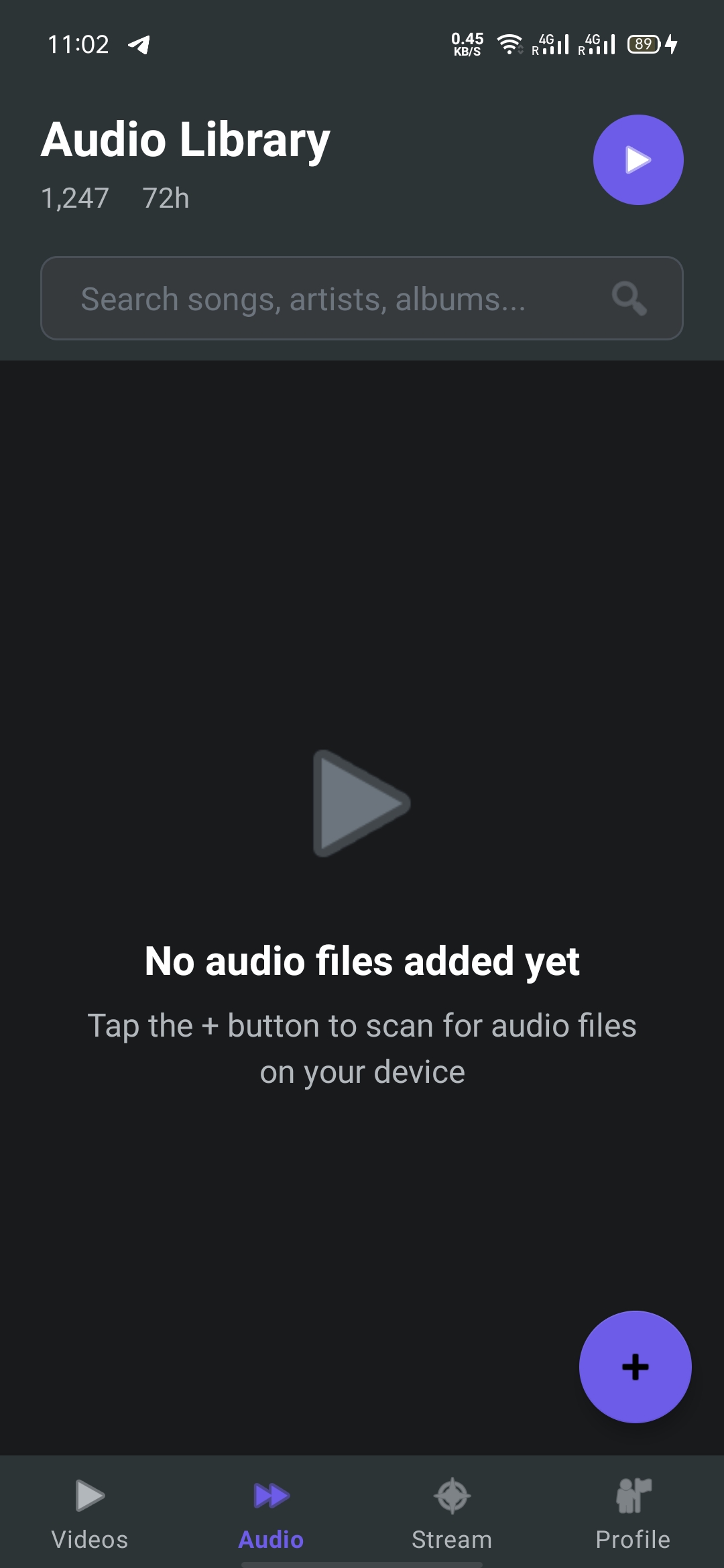 MELU Audio Player